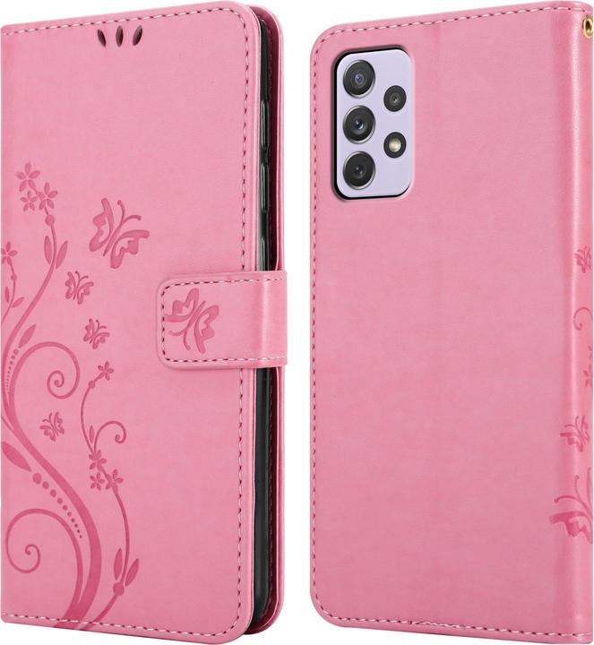 Image du produit Cadorabo Housse Flower Book pour Samsung Galaxy A73 5G (Samsung Galaxy A73 5G)