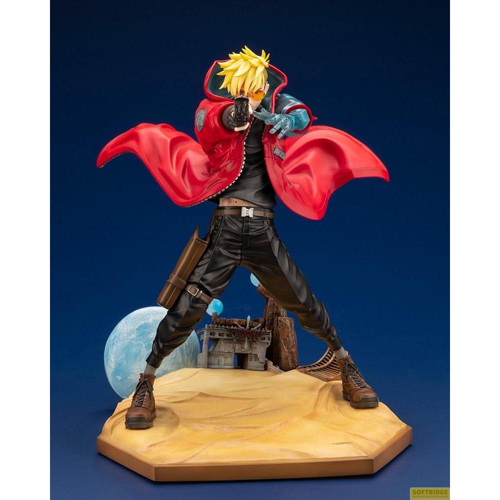 Thumbnail - Kotobukiya Trigun Stampede statuette PVC ARTFX J 1/8 Vash The Stampede 22 cm