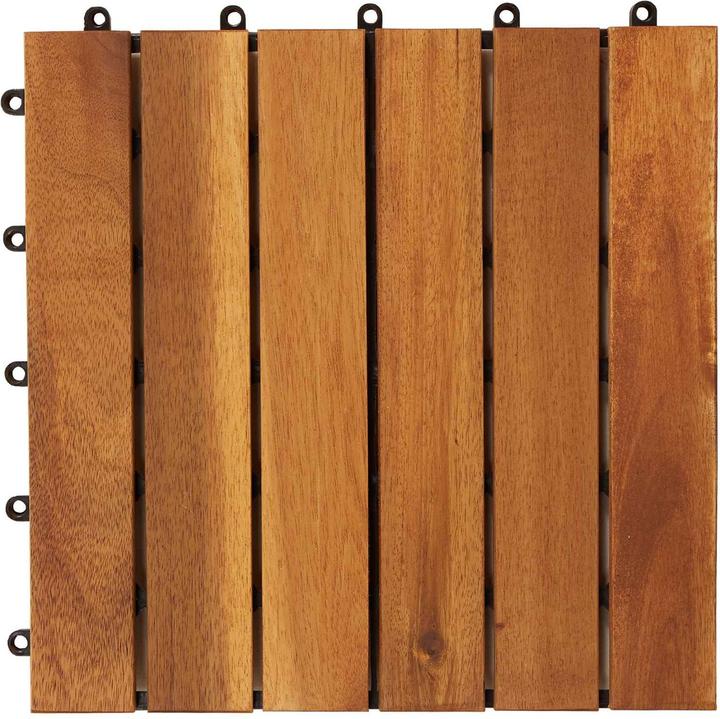 Produktbild vidaXL Terrassenfliese (30x, 30 x 30 cm)