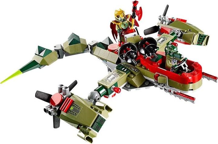 Produktbild LEGO Legends of Chima Craggers Croc Boot Zentrale (70006)
