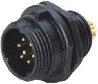 Produktbild RS PRO 4W front mount small cable plug IP68 5A