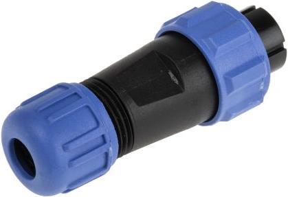 Actual product image RS PRO 2W in line small cable plug IP68 13A
