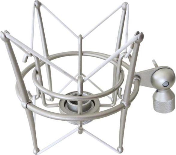Produktbild keepdrum MS089SV Silber Mikrofon-Spinne mit Kabel