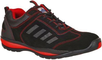 Produktbild RS PRO Steelite Safety Trainer Black Red 9 (S1P, 43.5)