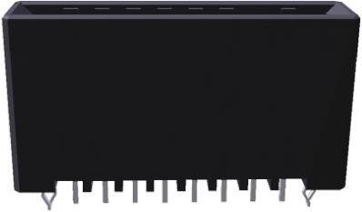 Produktbild TE Connectivity Header vert 8 way TAB 3.81mm X key D-3