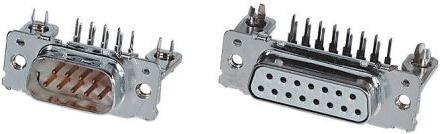 Image du produit TE Connectivity 9 Way r/a Eurostyle D Skt, 4-40U Ins