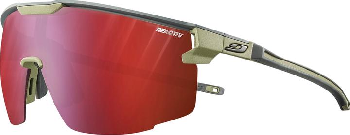 Image du produit Julbo Ultimate Dunkelgrau Grün Army REACTIV 03 High Contrast (Gris foncé, vert army, REACTIV 0-3 Haut contraste)