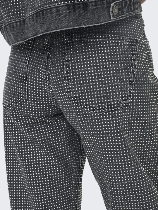 Image du produit Only ONLHUDSON Mittlere Taille Weiter Beinschnitt Jeans Jeans mit weitem Bein (W33/L32)