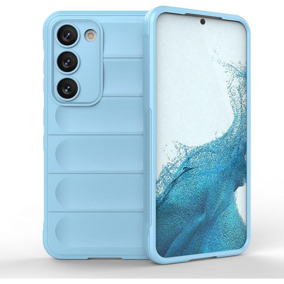 Hurtel Magic Shield Case für Samsung Galaxy S23+ flexible Panzerhülle hellblau (Samsung Galaxy S23+), Smartphone Hülle, ...