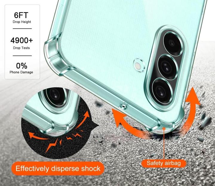 Produktbild Screenguard Crystal Soft Airbag Bumper Hülle (Samsung Galaxy A26)