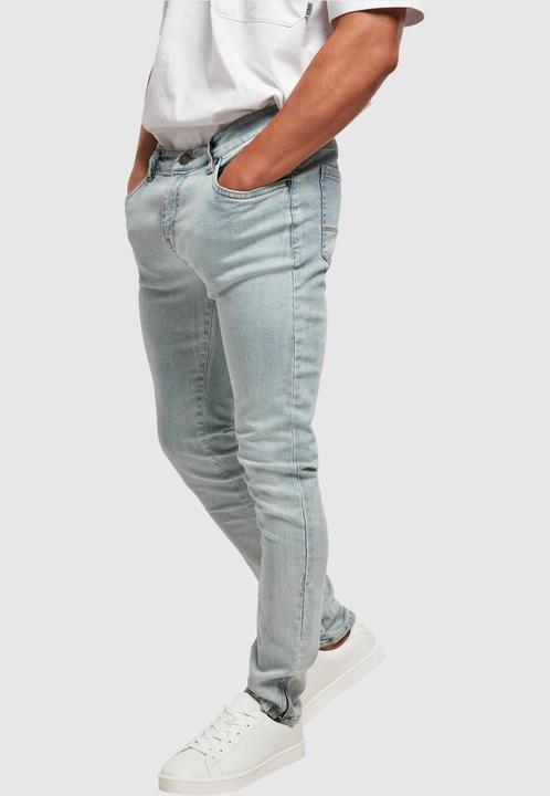 Actual product image Urban Classics Slim Fit Zip Jeans (W33/L32)