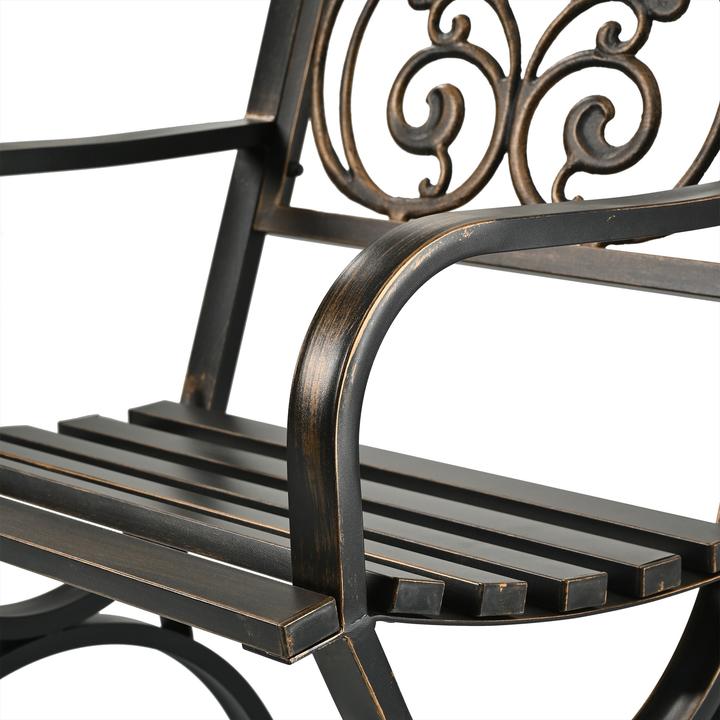 Immagine prodotto Relaxdays Antiker Gartenstuhl aus Metall