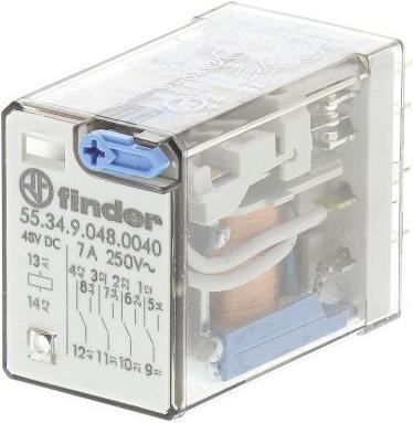 Produktbild Finder Relais Serie 55 48VDC 4-Wechsler