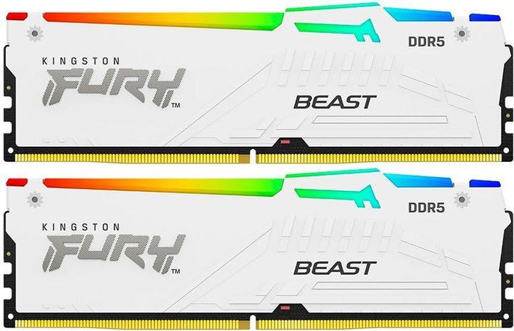 Actual product image Kingston Fury Beast RGB (2 x 16GB, 6400 MHz, DDR5 RAM, DIMM)