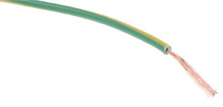 Produktbild RS PRO Aderleitung 0,5mm grün/gelb (100 m)