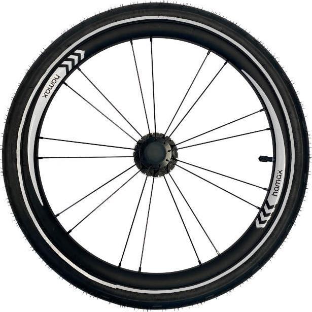 hamax 20" Schnellspanner-Rad rechts