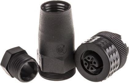 Produktbild Hirschmann Sensor-Kabelbuchse M12 4-polig gerade