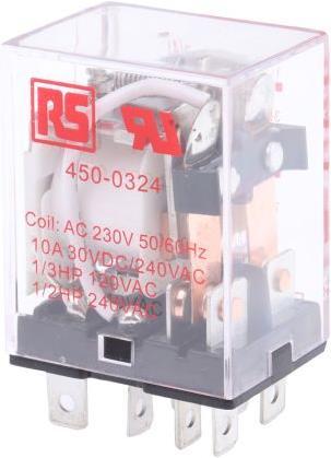Image du produit RS PRO Relais Miniature De Puissance 230vc.A.