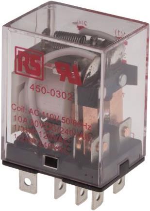 Immagine prodotto RS PRO Relè senza indicatore 10A DPCO 110Vac