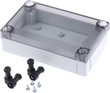 Actual product image Fibox MNX case w/transparent lid,130x80x35mm (Housing)