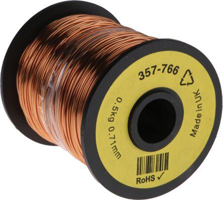 Image du produit RS PRO FIL CUIVRE 0.71 MM (120 m)