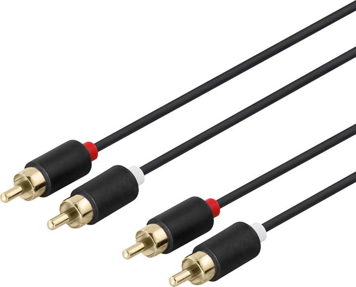 Image du produit Deltaco 170004 (5 m, Câbles Cinch)