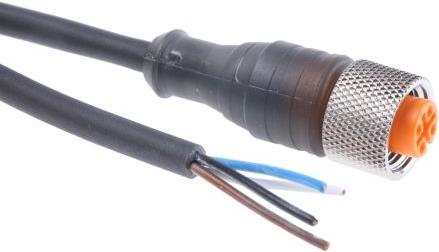 Produktbild Belden Kabel mit Kupplung M8 F 5m 4-polig