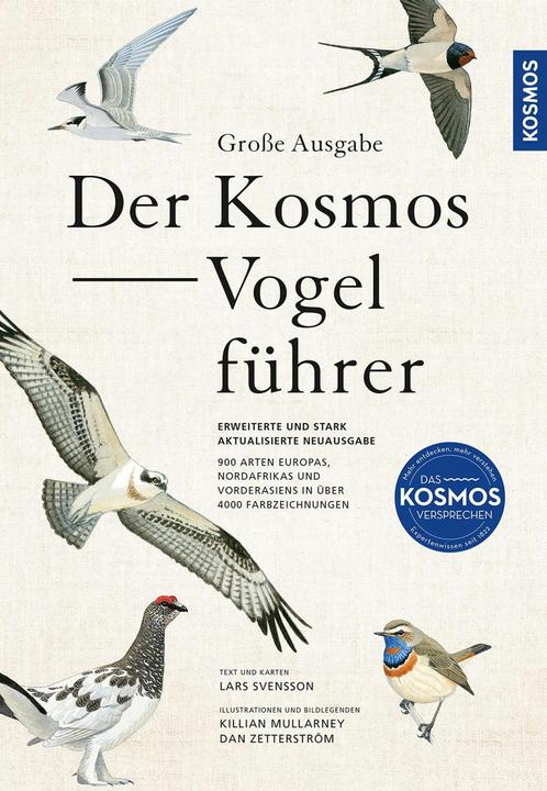 Kosmos The Bird Guide. Large edition (German, Dan Zetterström, Killian Mullarney, Lars Svensson, 2024)