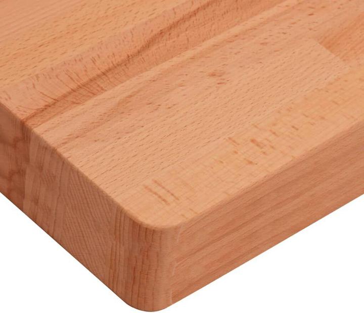 Image du produit VidaXL Tischplatte 100x60x4 cm Rechteckig Massivholz (100 x 60 x 4 cm)
