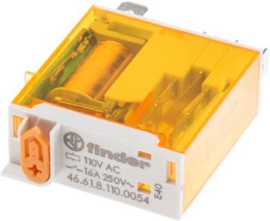 Produktbild Finder Relais 16A 110VAC 1-Wechsler mit LED