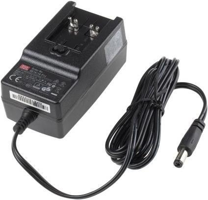 Actual product image MeanWell Power Supply,Plug Top,18V,1A,18W