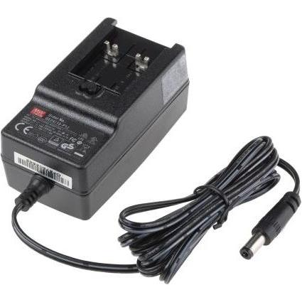 MeanWell Steckernetzteil 15V 1,6A 24W, Universalladegerät