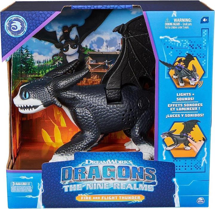 Produktbild Spin Master Dragons 9 Realms - Fire & Flight Thunder