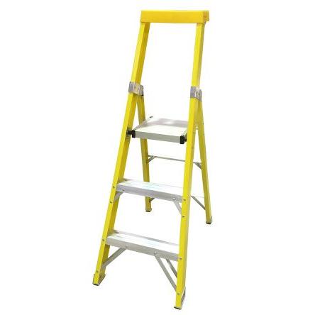 RS PRO GRP Platform Step 1 x 3 treads (Plattformleiter, 148 cm) (9143468)