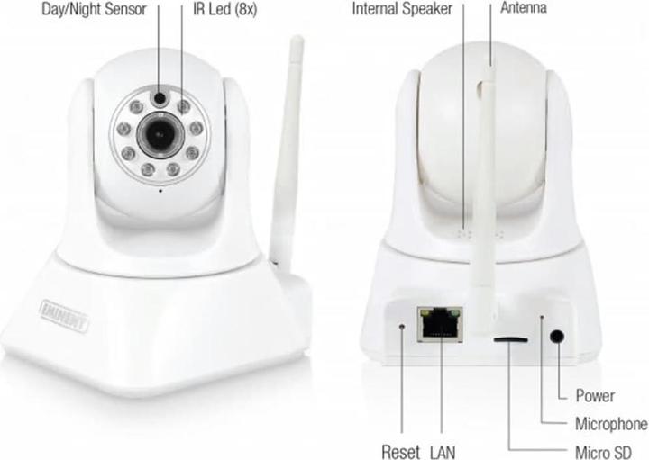 Produktbild Eminent EM6325 HD IP CamLine Pro Kamera (1280 x 720 Pixels)