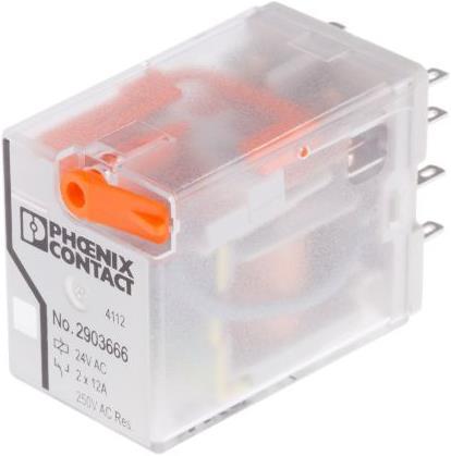 Produktbild Phoenix Contact REL-IR2 Plug In Power Relay 24AC/2X21