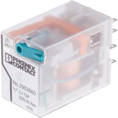 Produktbild Phoenix Contact REL-IR2 Plug In Power Relay 24DC/2X21