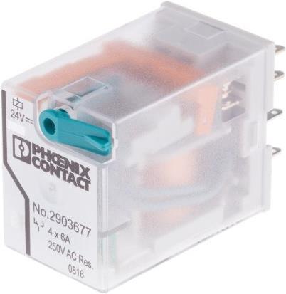 Produktbild Phoenix Contact REL-IR4 Plug In Power Relay 24DC/4X21
