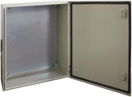 Productafbeelding RS PRO IP66 wanddoos van zacht staal, 800x600x300mm (Huisvesting)