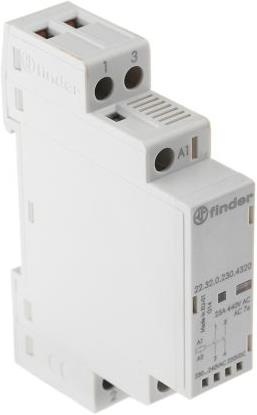 Image du produit Finder Modular contactor 2NO 25A 230V ac/dc