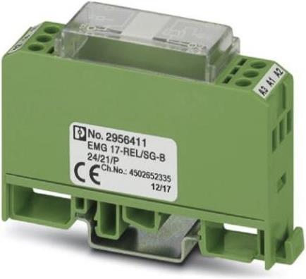 Actual product image Phoenix Contact Relay Module Switching Relay Input 24vdc