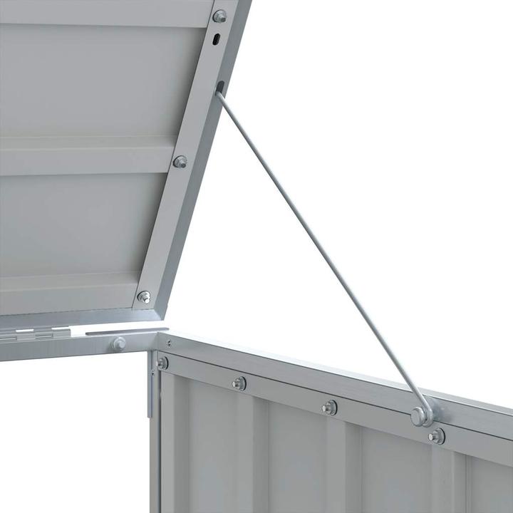 Produktbild vidaXL Mülltonnenbox für 1 Tonne Grün 72x81x115 cm Stahl