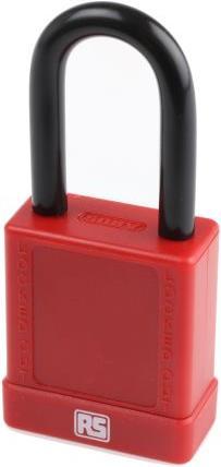 Produktbild RS PRO Red Non Conductive Safety Padlock,Std.