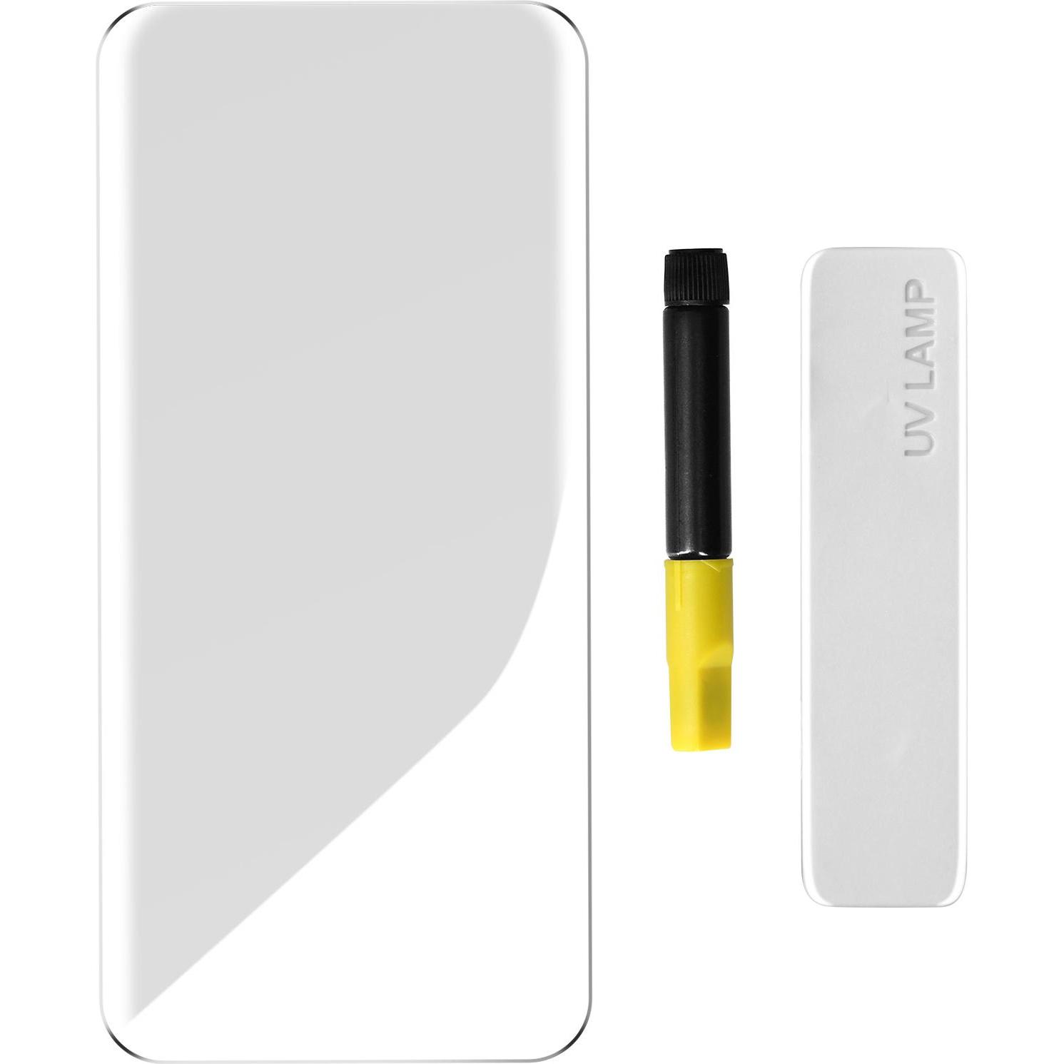Avizar Displayschutzfolie aus Glas mit UV-Licht (1 Stück, Honor Magic5 Pro), Smartphone Schutzfolie, Transparent