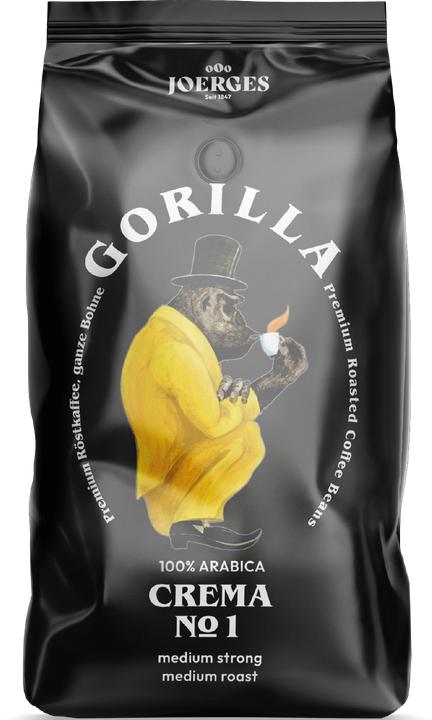 Image du produit Gorilla Kaffee Gorilla Espresso Crema No. 1 (1000 g, Torréfaction foncée)