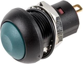 Produktbild RS PRO Switch round pushbutton Off On Green