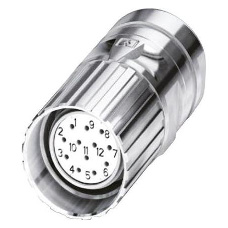 Phoenix Contact Kabelconnector, M23, 16-voudig, Socket, Kabels + Stekkers