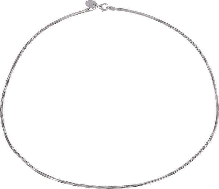 Produktbild Xen Schlangenkette 42 cm lang aus 925 Silber rhodiniert (925 Sterling Silber, 42 cm)