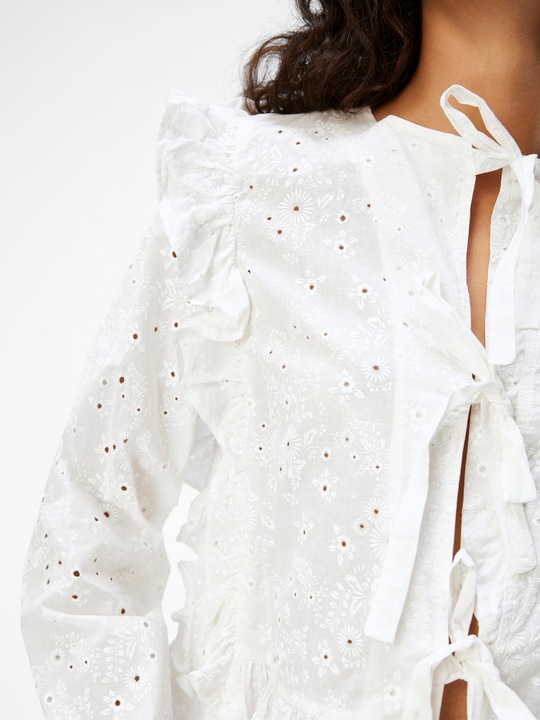 Actual product image Object Jacquard blouse (38)