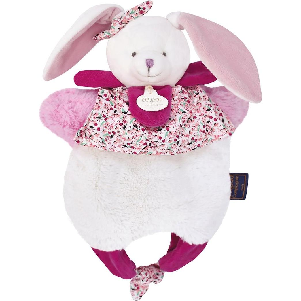 Thumbnail - Doudou et Compagnie, Schmusetuch, Amusette Hase Schmusetuch 30cm